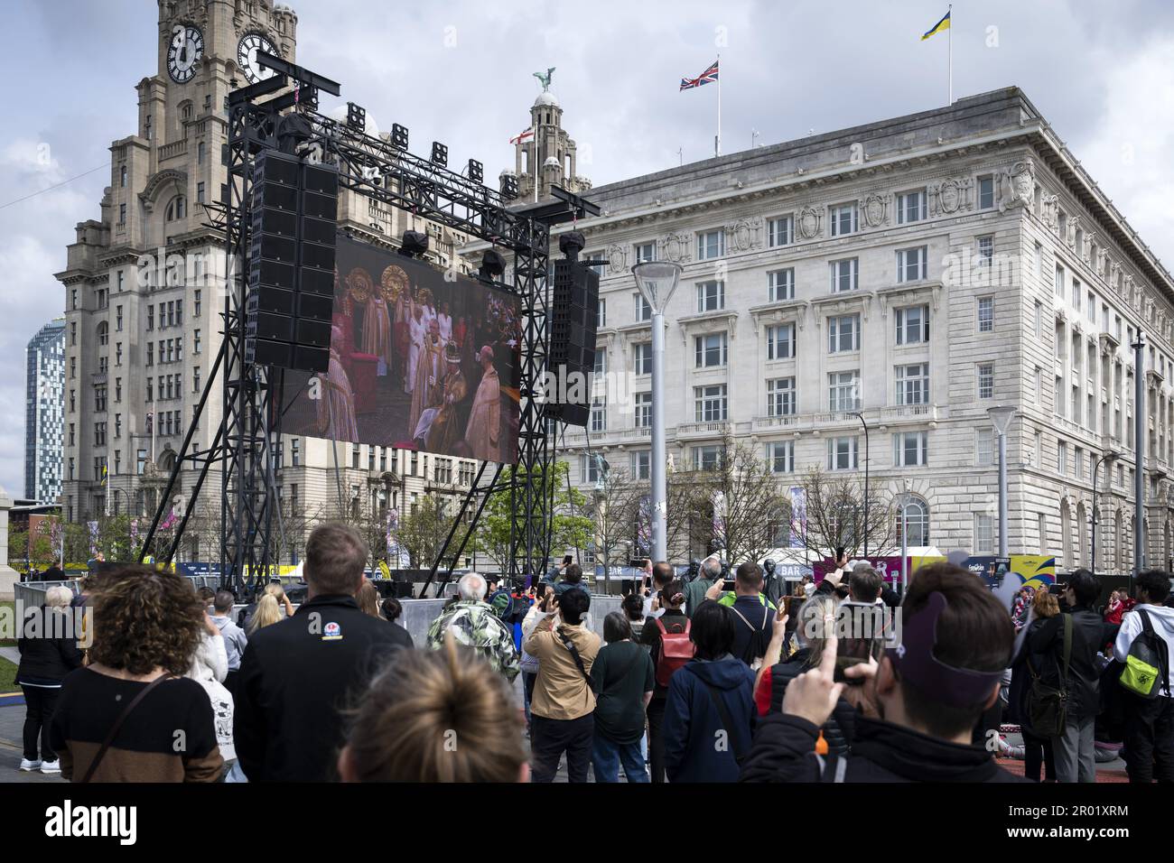 LIVERPOOL The coronation of Charles can be seen on large screens in