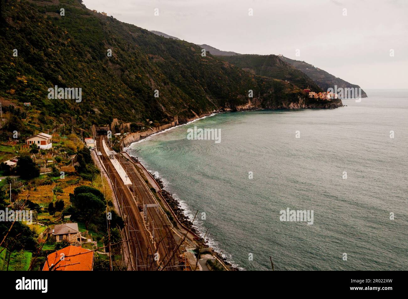 Corniglia railway station on the GenoaPisa railway in Cinque Terre