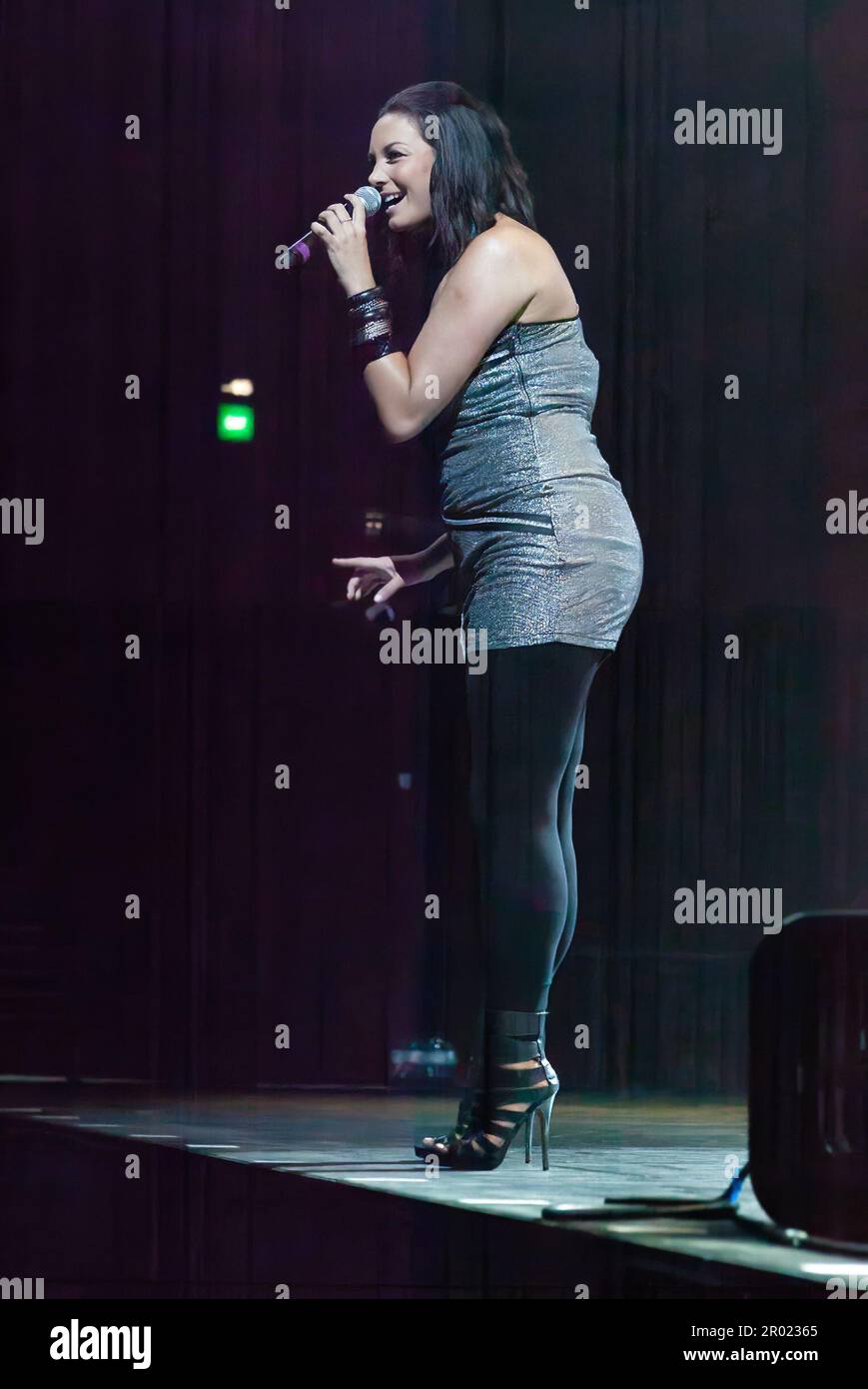 Ricki-Lee Coulter performing in Australia on 6 March 2010 at the Sydney