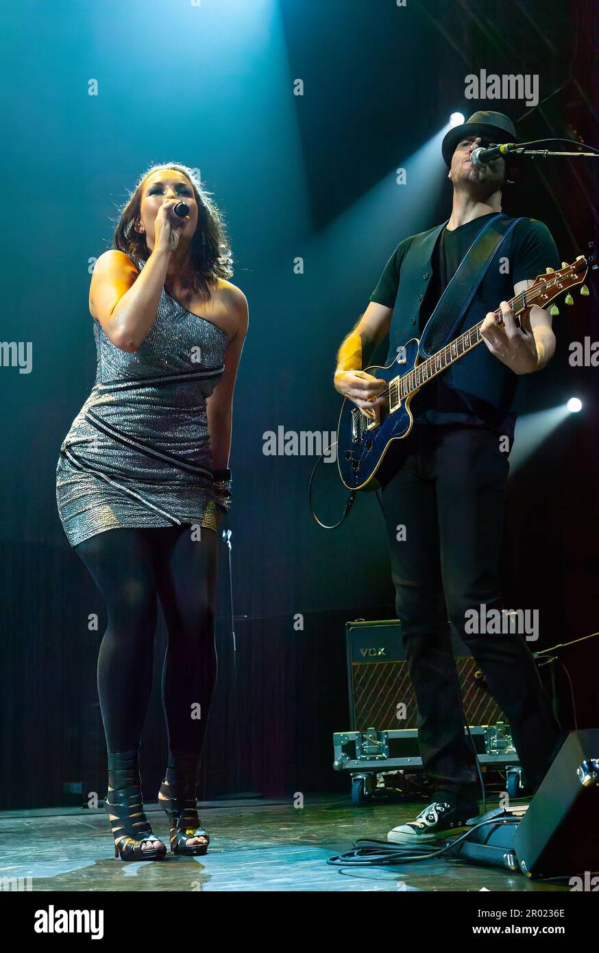 Ricki-Lee Coulter performing in Australia on 6 March 2010 at the Sydney