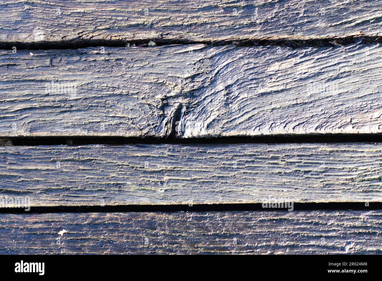 Detailed close up view on different wood surfaces showing planks logs and wooden walls in high resolution Stock Photo