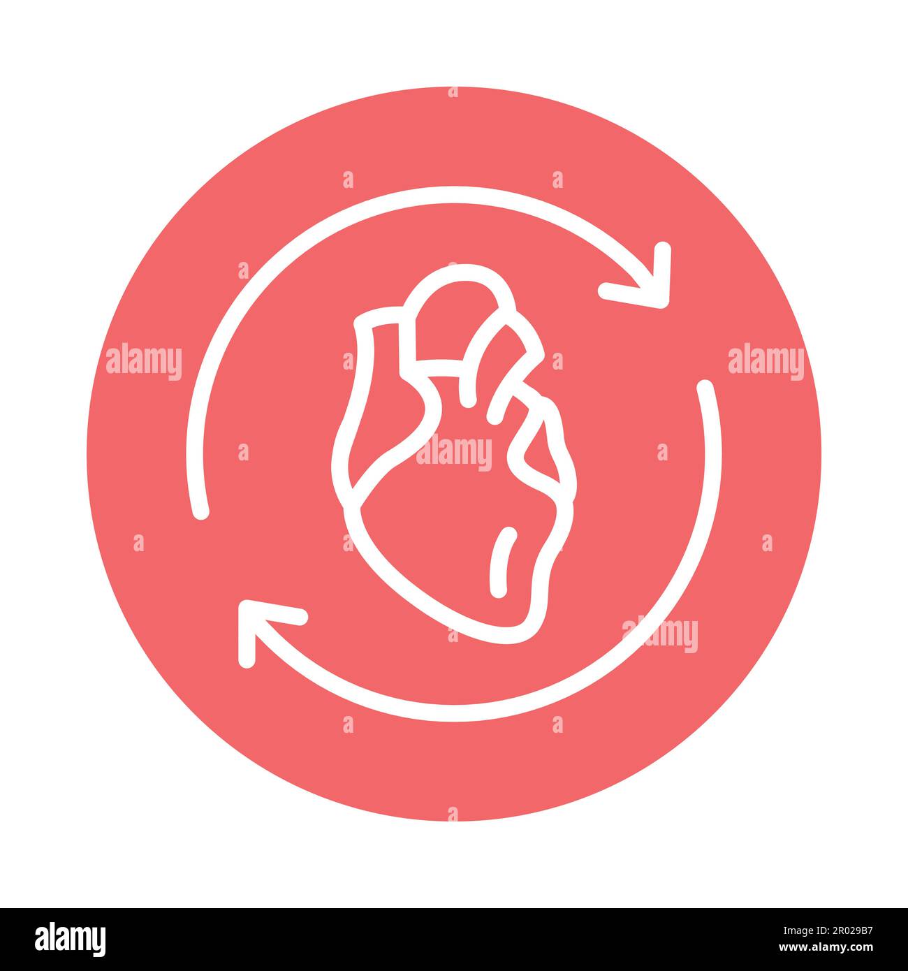 Emergency heart transplant Stock Vector Images - Alamy