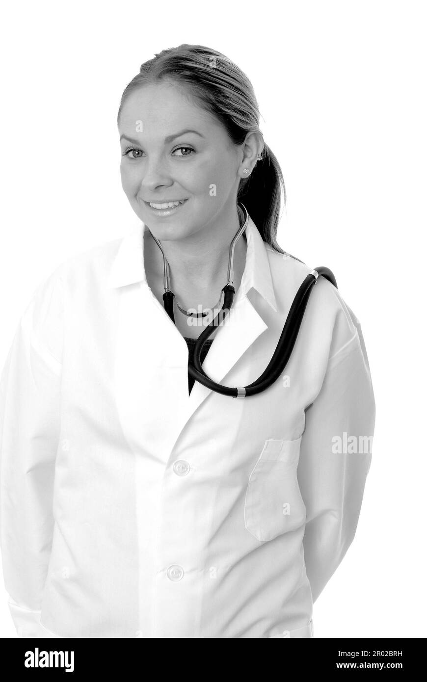Friendly staff Black and White Stock Photos & Images Alamy