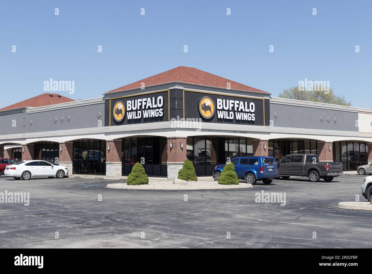 Warsaw Circa May 2023 Buffalo Wild Wings Restaurant. Buffalo Wild