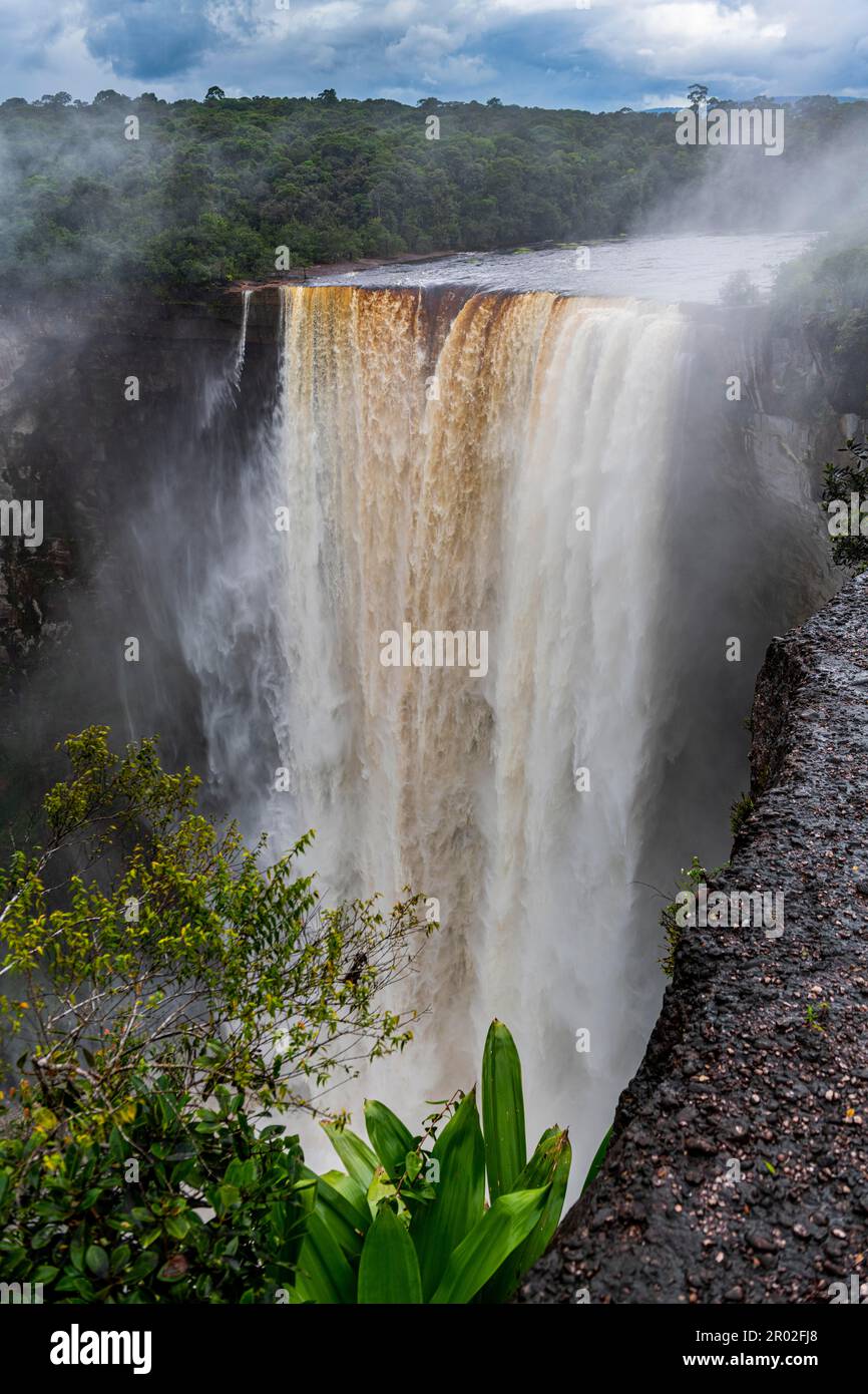 Kaieteur Falls, Potaro river, Guyana, South America Stock Photo - Alamy