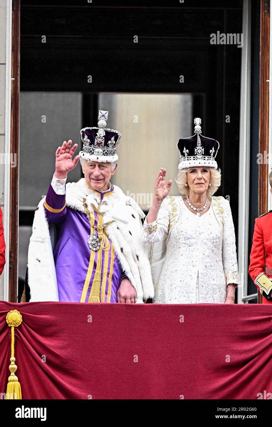 London, UK. 06th May, 2023. King Charles III And Queen Camilla On The ...