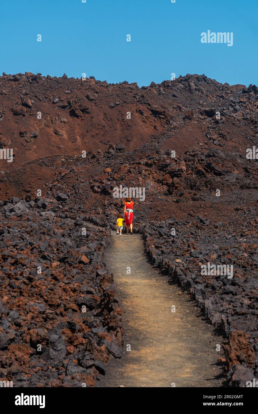 El hierro volcano hi-res stock photography and images - Alamy