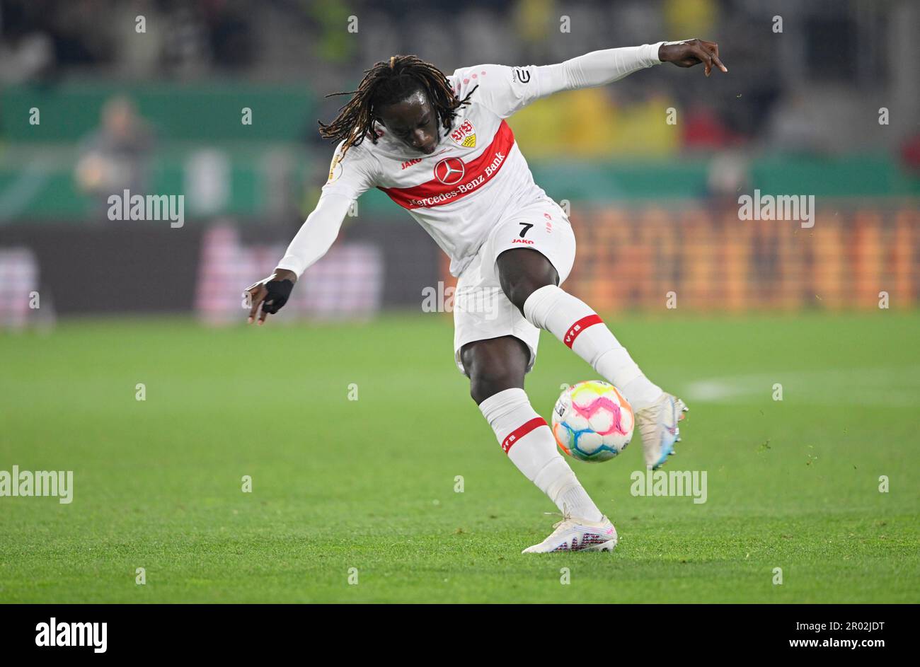 Goal kick Action Goal chance Tanguy Coulibaly VfB Stuttgart (07 ...