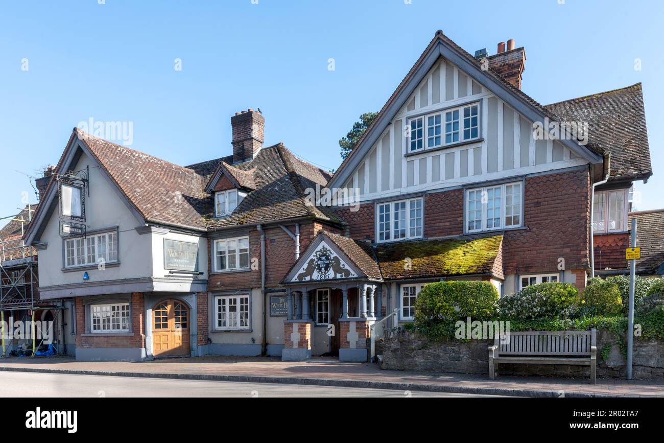 The White Hart Inn public house High Street, Brasted, Westerham