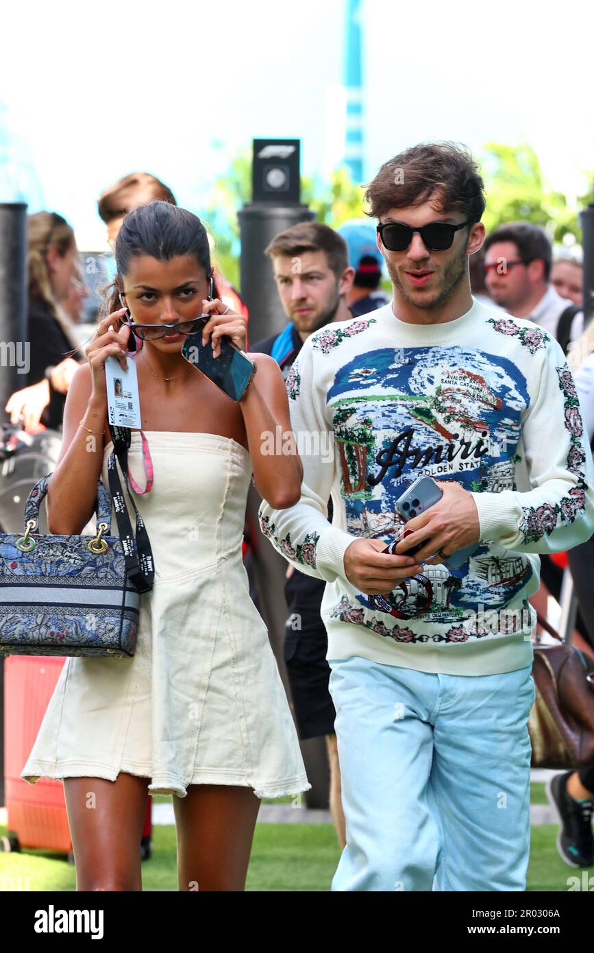 Miami, USA. 06th May, 2023. (L to R) Kika Cerqueira Gomes (POR) with