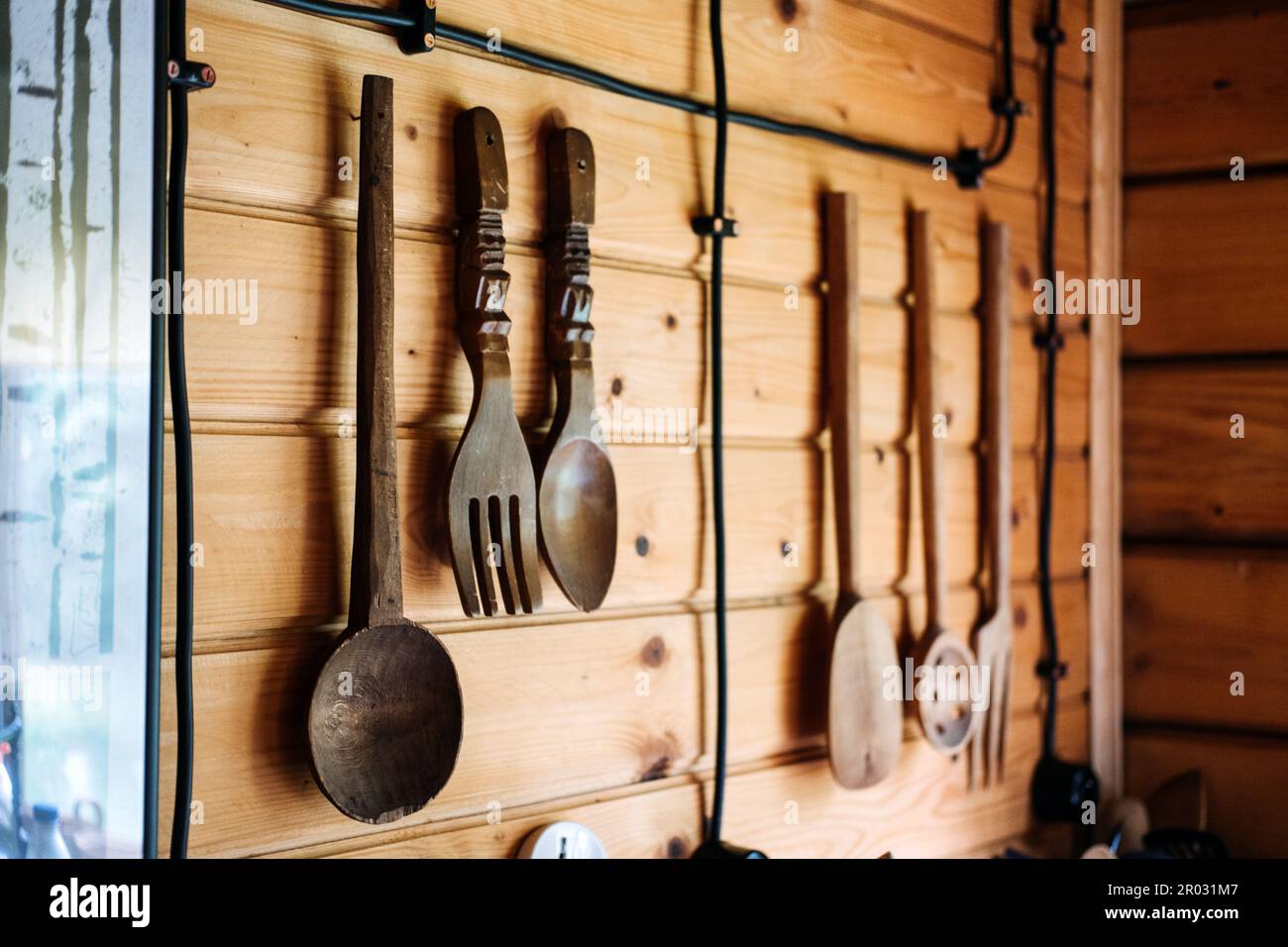 Proper grounding for electrical wiring in wooden house. Grounding is