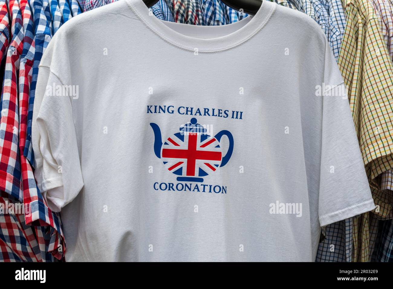 Maglietta Da Donna Con Bandiera Del Regno Unito King Charles III - Foto 12