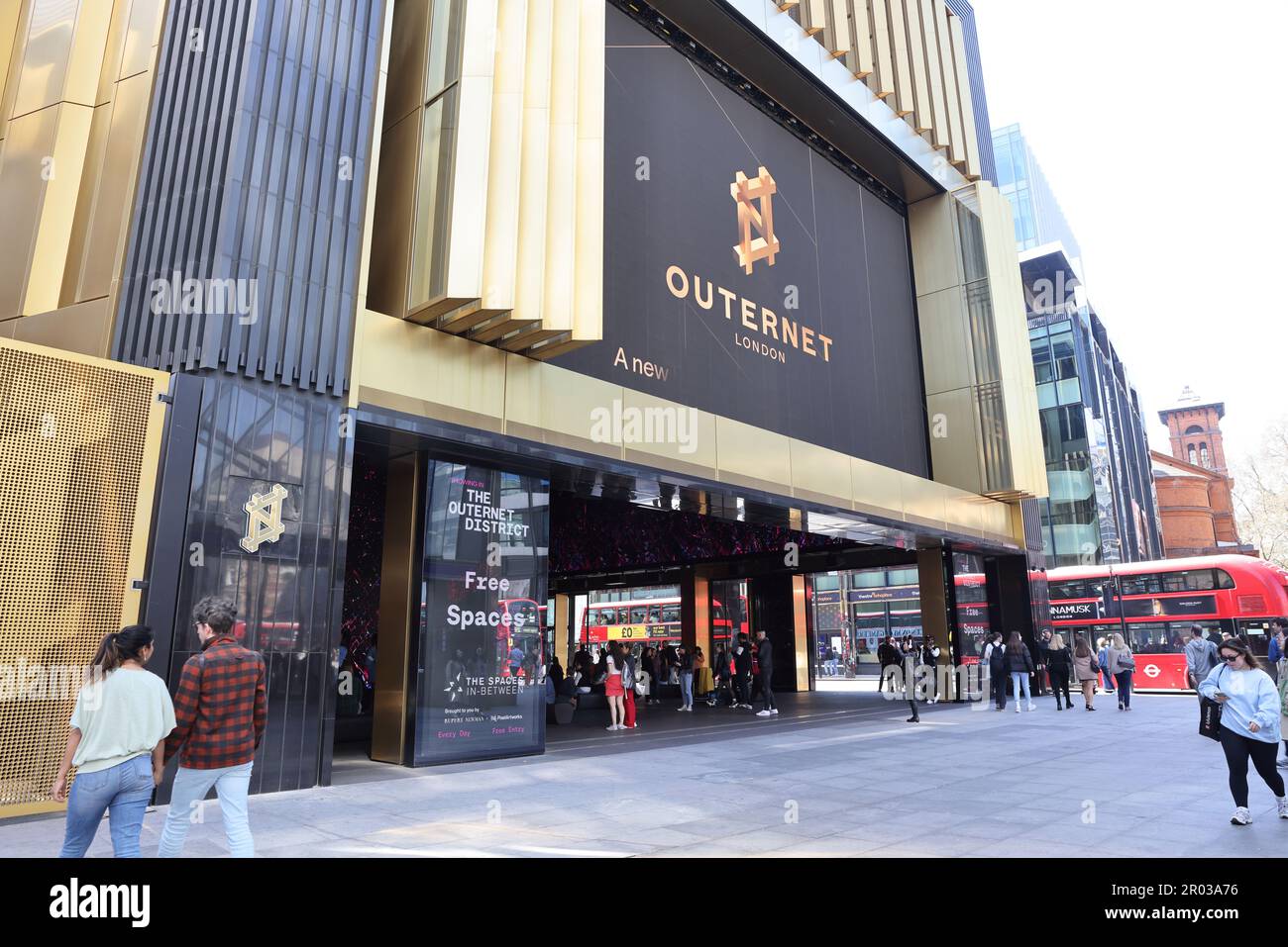 New development The by Tottenham Court Road/Charing Cross