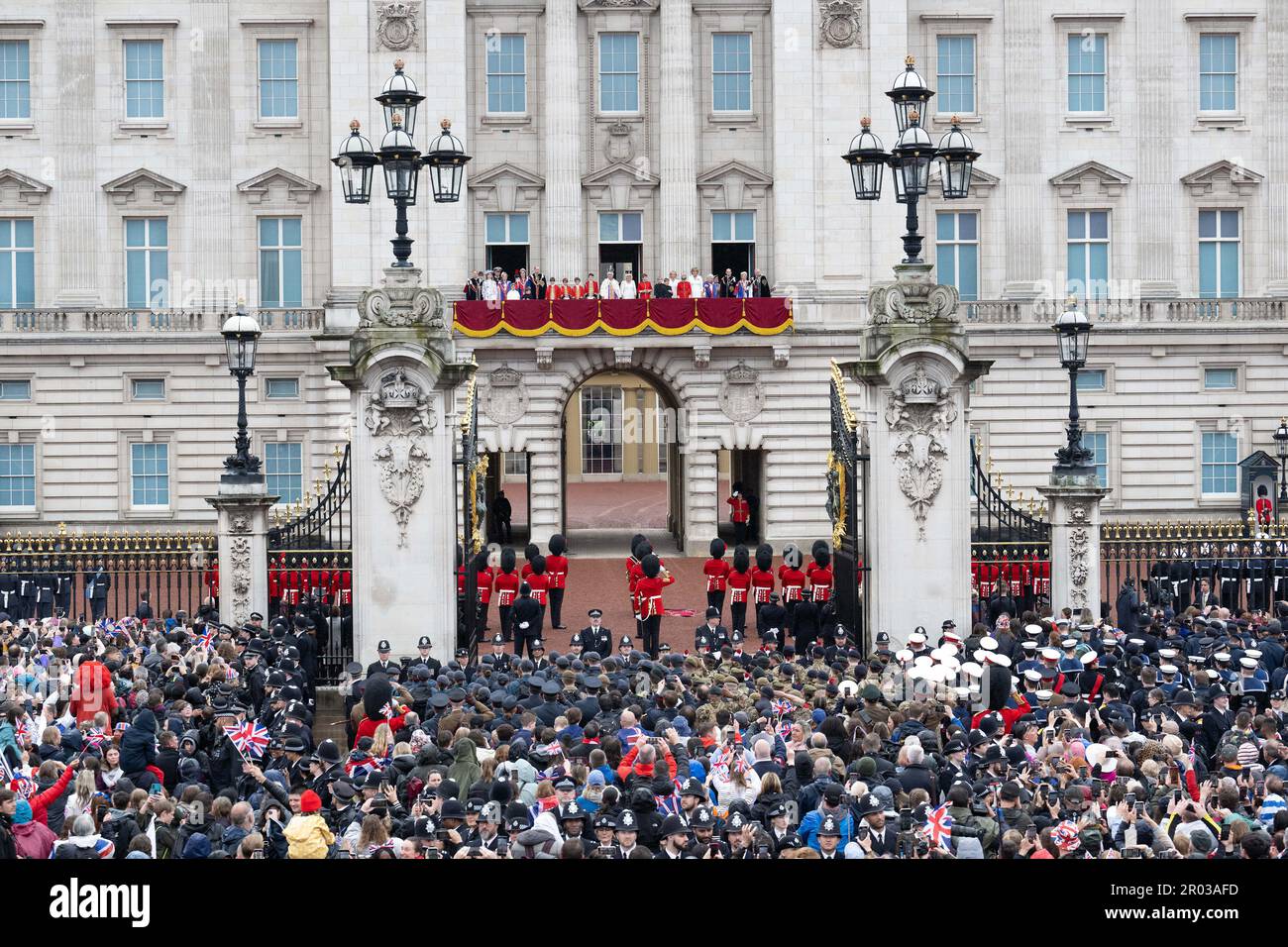 Members of the royal family: the Duke of Edinburgh, the Earl of Wessex ...