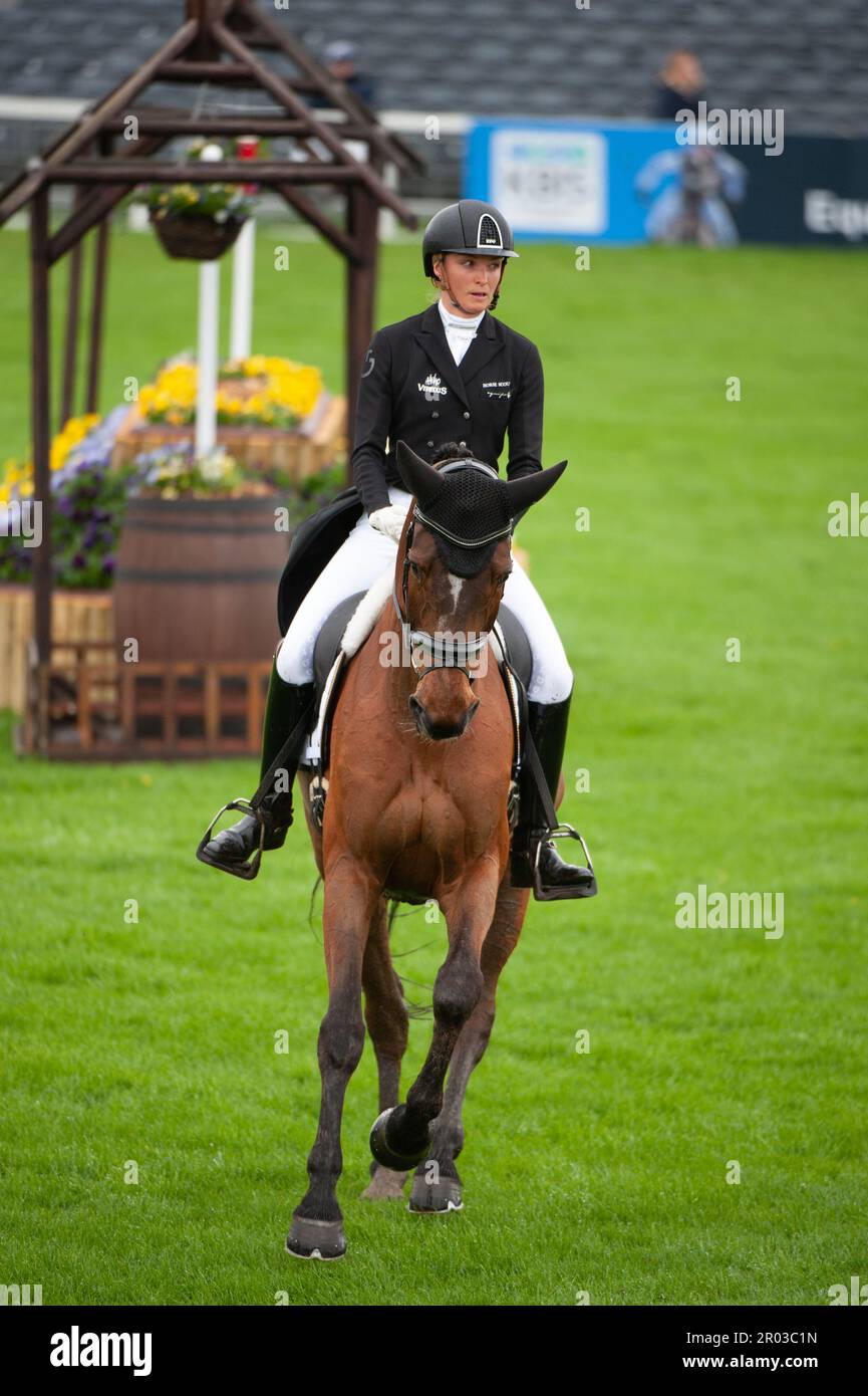 Emily King riding Valmy Biats representing GREAT, UK. 6th May, 2023