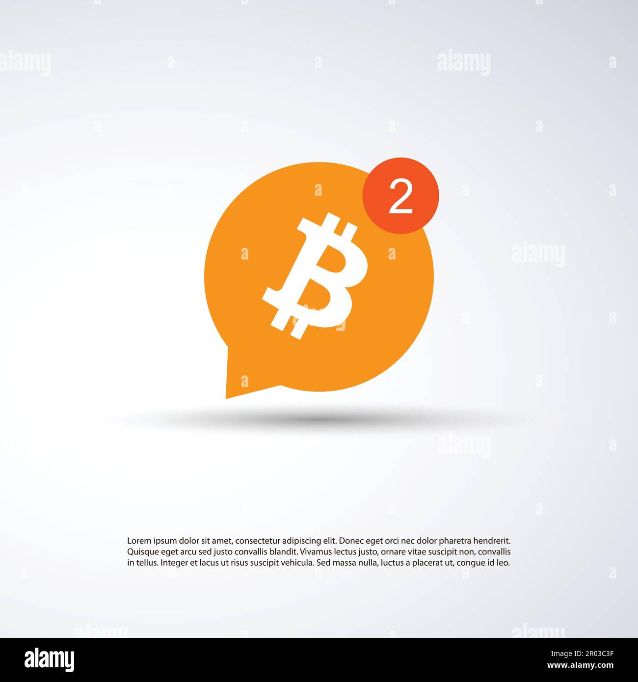 Message Indicator Icon Design - Business Opportunities, New Information -  Bitcoin Concept Stock Vector Image & Art - Alamy
