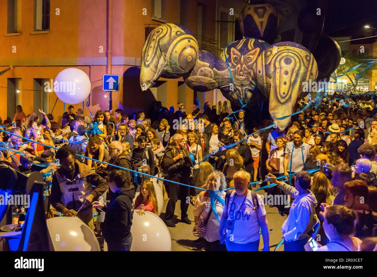 Sol Y Fiesta Festival. Show Pegase "Le chant des Etoiles" by the Cie