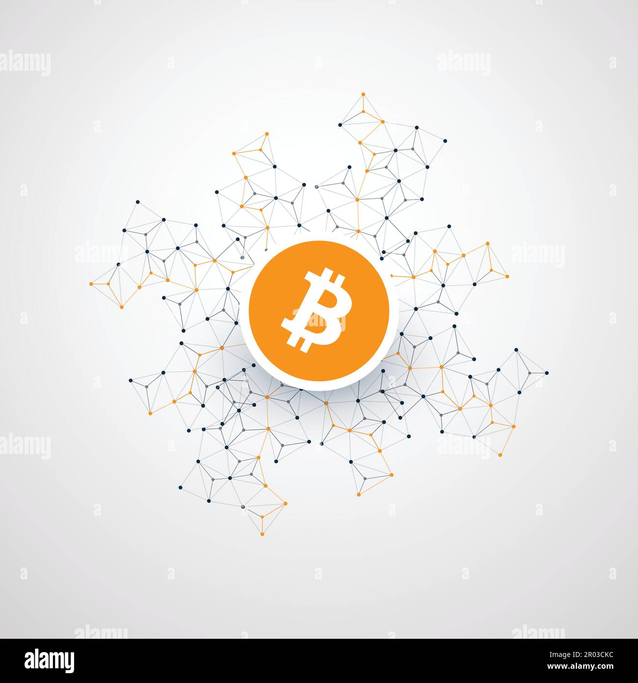 Global Business and Financial Connections, Cryptocurrency, Bitcoin Trading,  Online Banking and Money Transfer Concept Design Stock Vector Image & Art -  Alamy