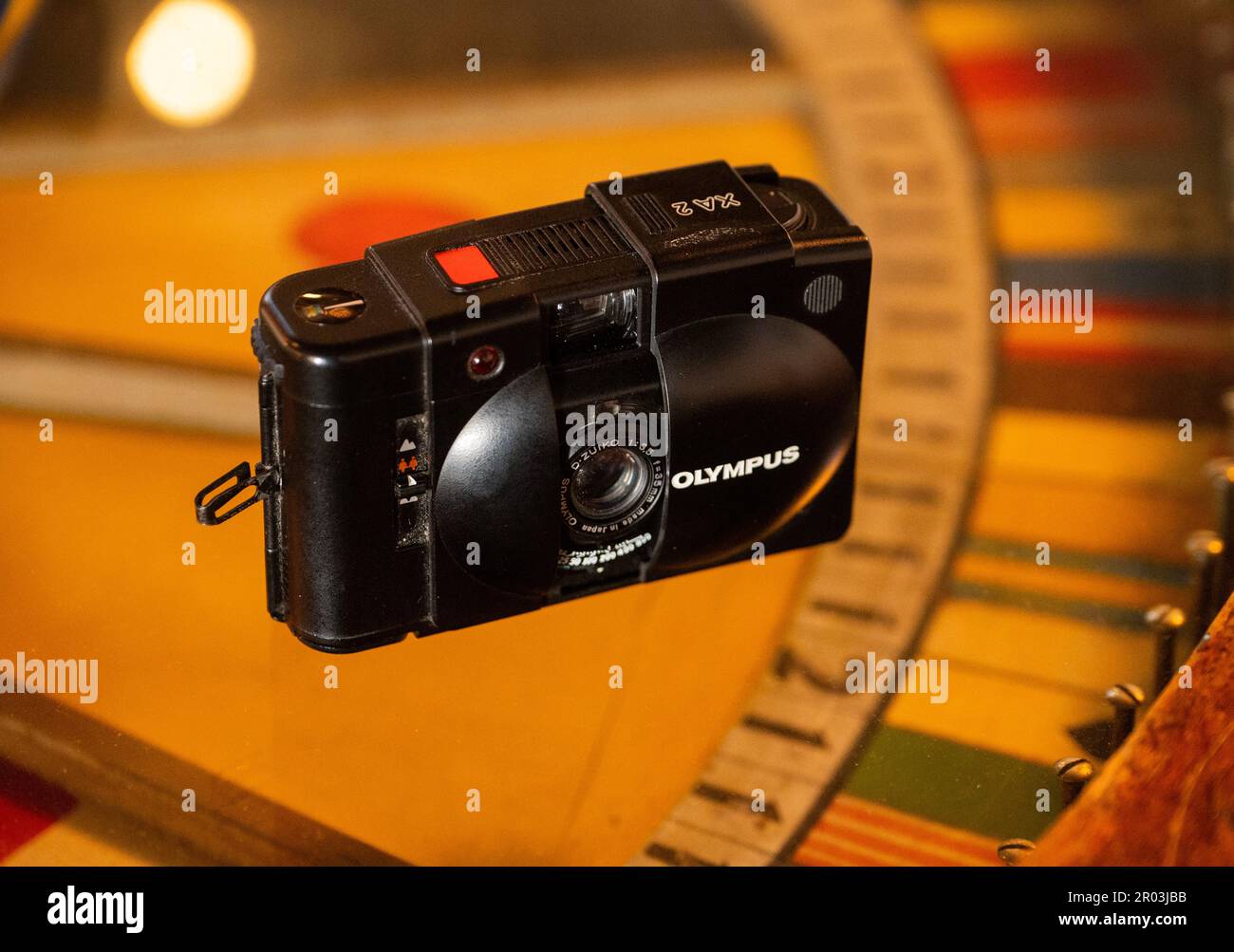 Olympus XA2 compact 35mm film camera (1980-1985) Stock Photo