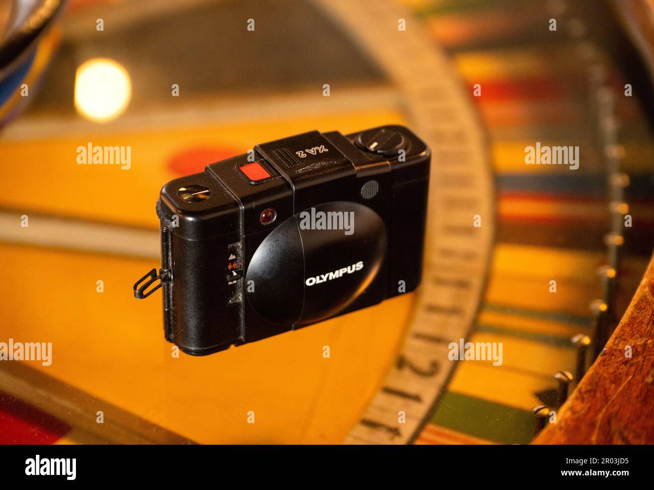 Olympus XA2 compact 35mm film camera (1980-1985) Stock Photo