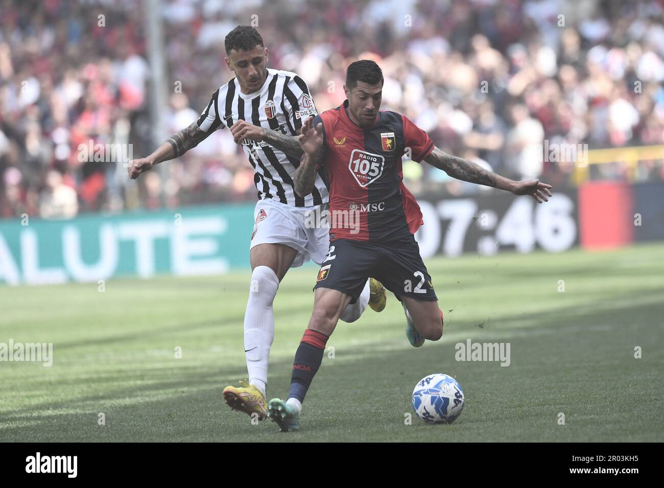 Parma, Italy. 05th Feb, 2023. Tardini Stadium, 05.02.23 Stefano Sabelli (2  Genoa) during the Serie B match between Parma and Genoa at Tardini Stadium  in Parma, Italia Soccer (Cristiano Mazzi/SPP) Credit: SPP