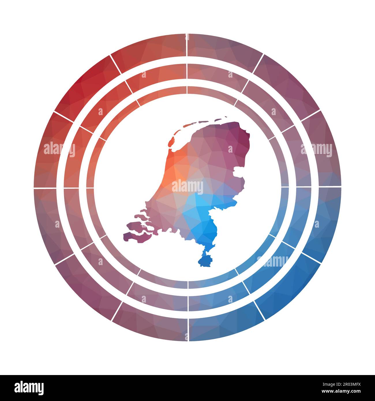 Logo of the Dutch Football Association Koninklijke Niederlandse Voetbal  Bond KNVB and the National team - Netherlands Stock Photo - Alamy