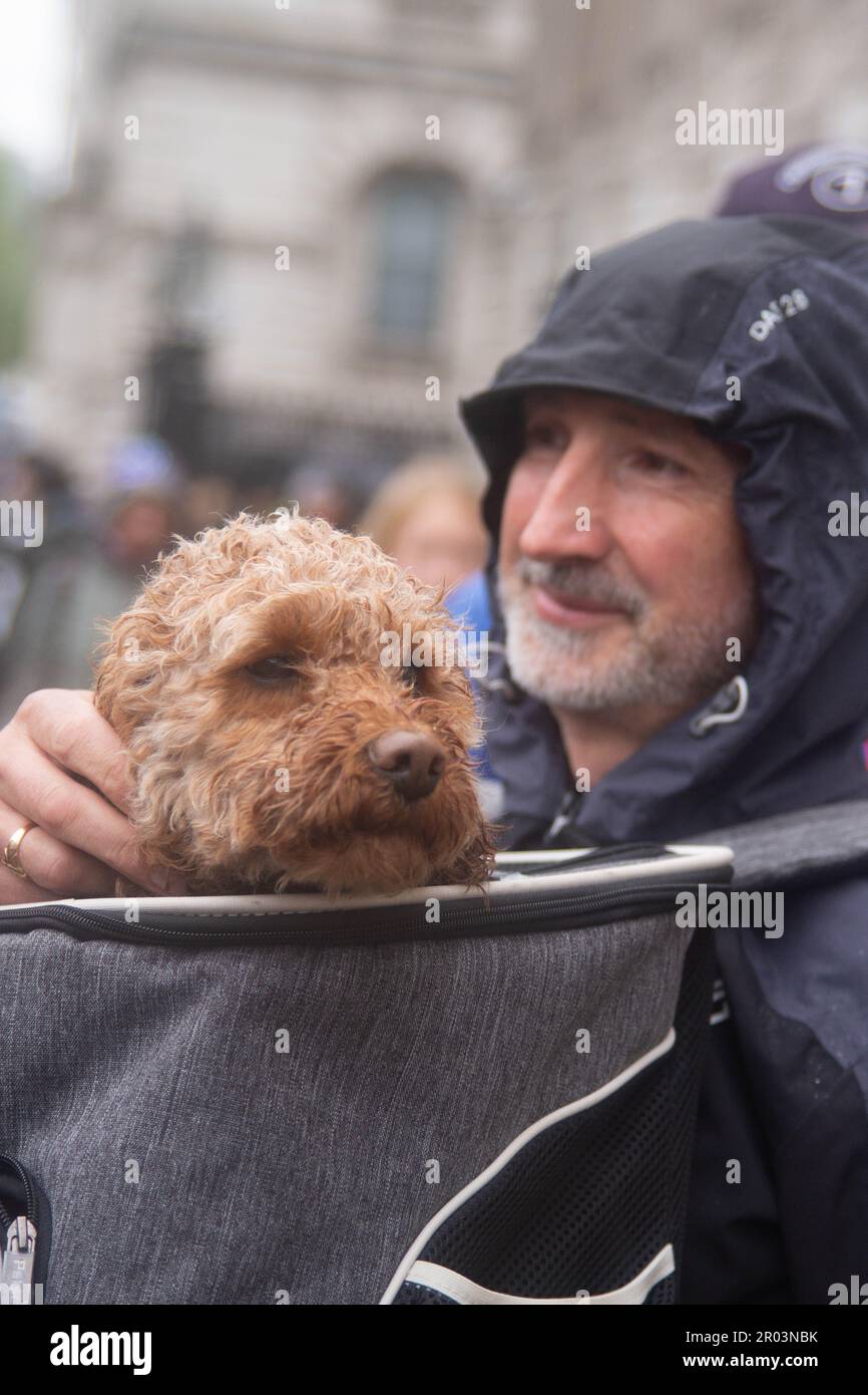 London, UK. , . Coronation Gems, Iranian Royalists and Benjamin Dog