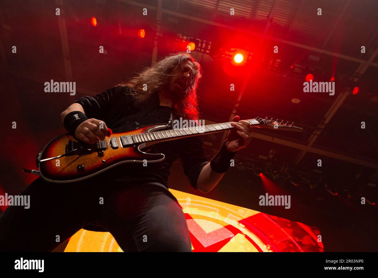 Rock band Megadeth performing at the Abbotsford Centre in Abbotsford ...