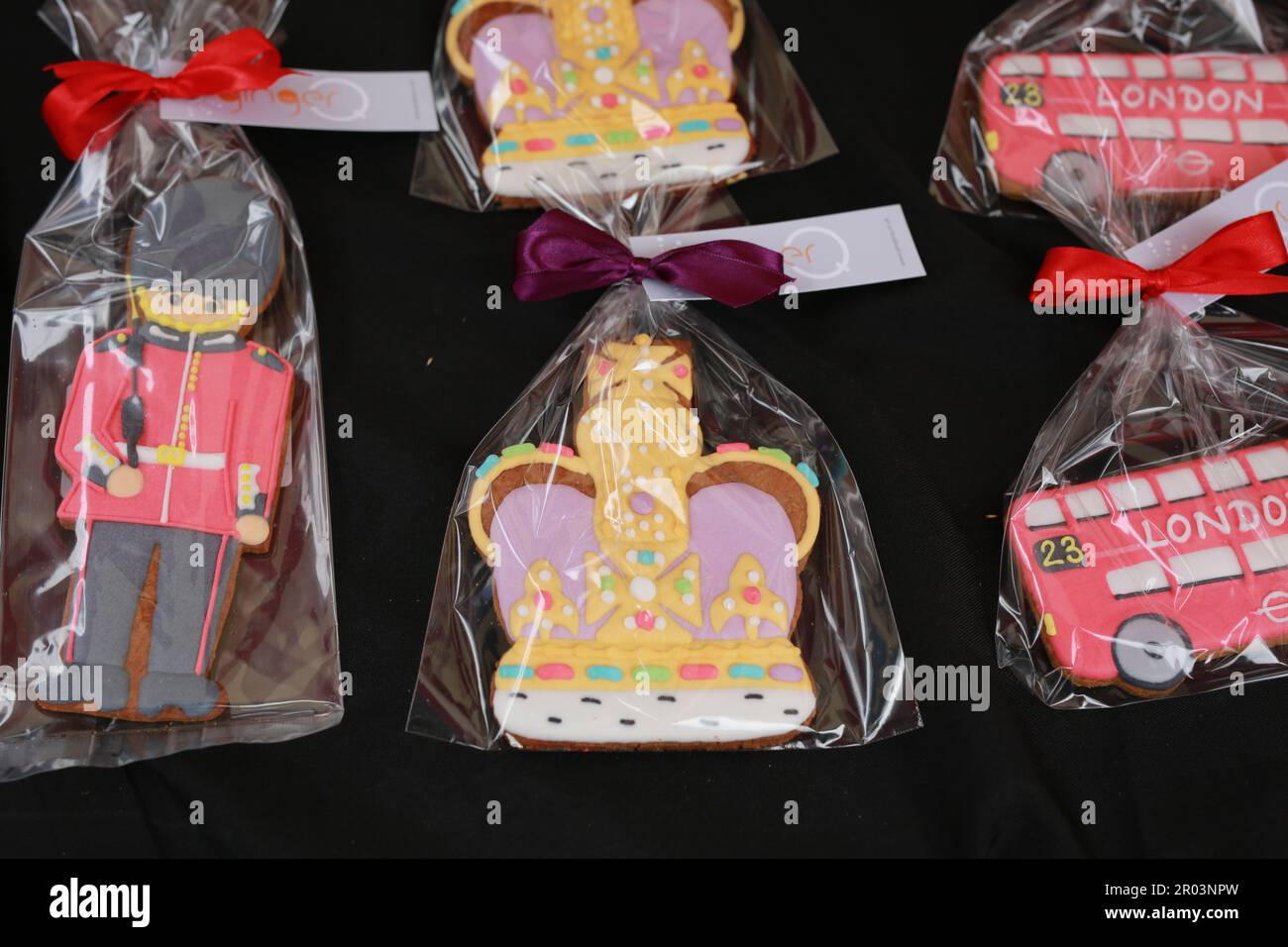 London, UK. 06 May 2023. King’s Road Coronation Party in rainy weather, inc. The Chelsea