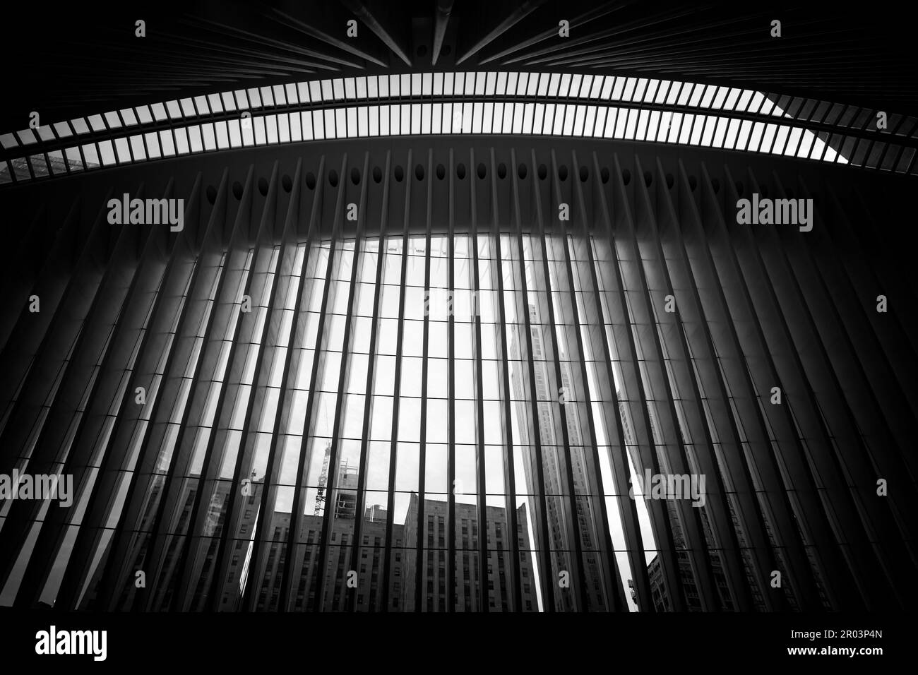 Oculus New York Contemporary Architecture at it's best Stock Photo