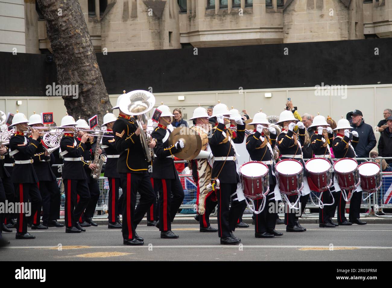 London, UK. 6th May, 2023. King Charles III Coronation Procession with