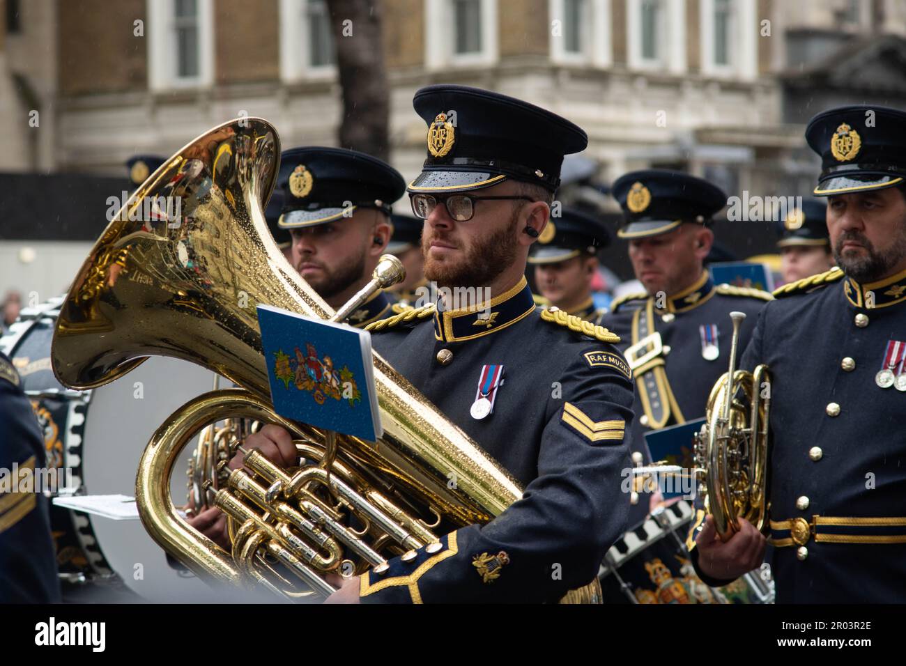 London, UK. 6th May, 2023. King Charles III Coronation Procession with