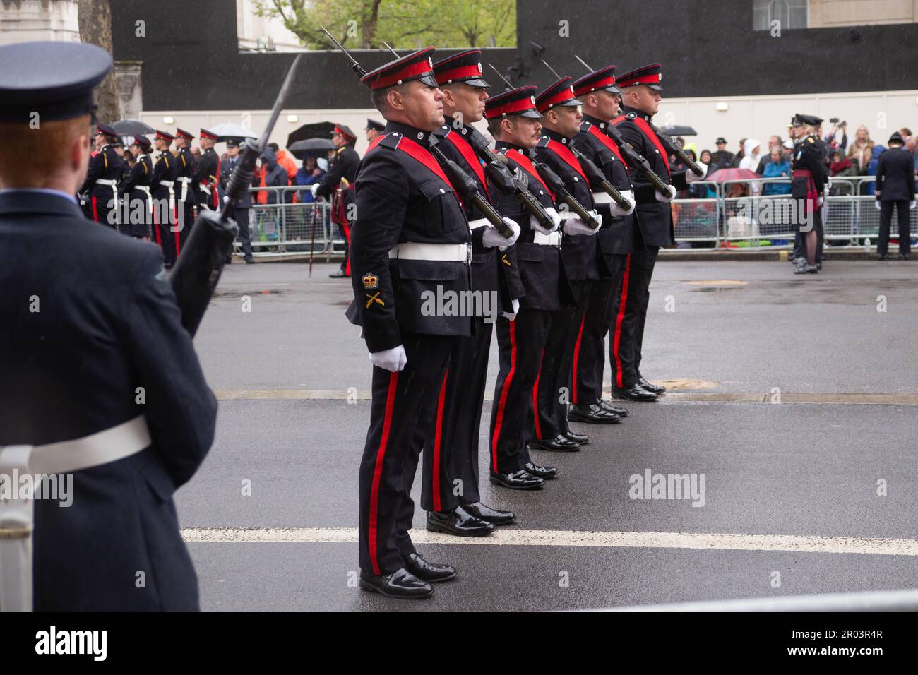 London, UK. 6th May, 2023. King Charles III Coronation Procession with