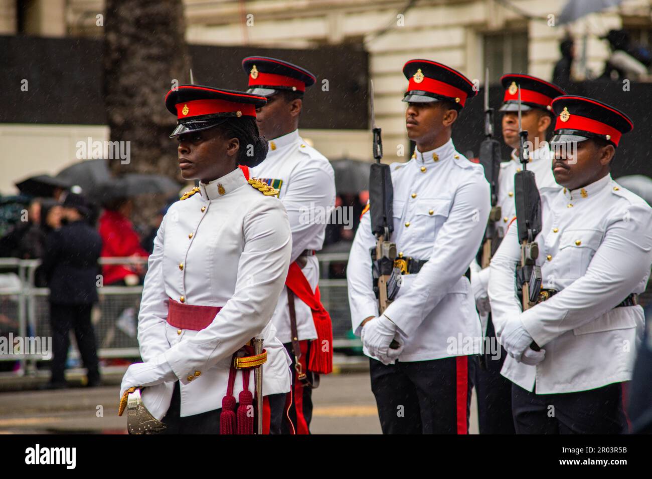 London, UK. 6th May, 2023. King Charles III Coronation Procession with