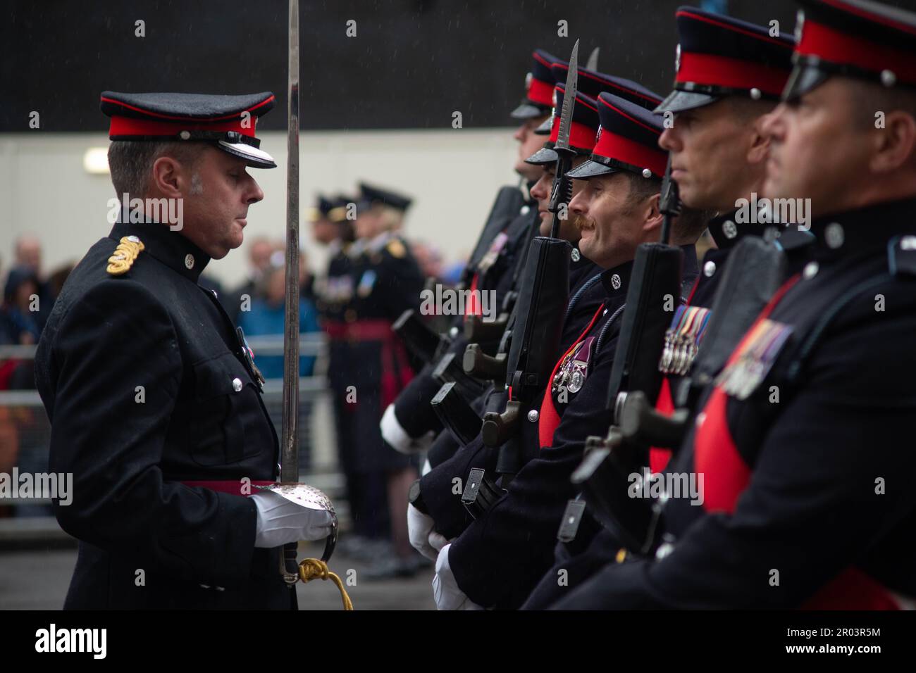 London, UK. 6th May, 2023. King Charles III Coronation Procession with
