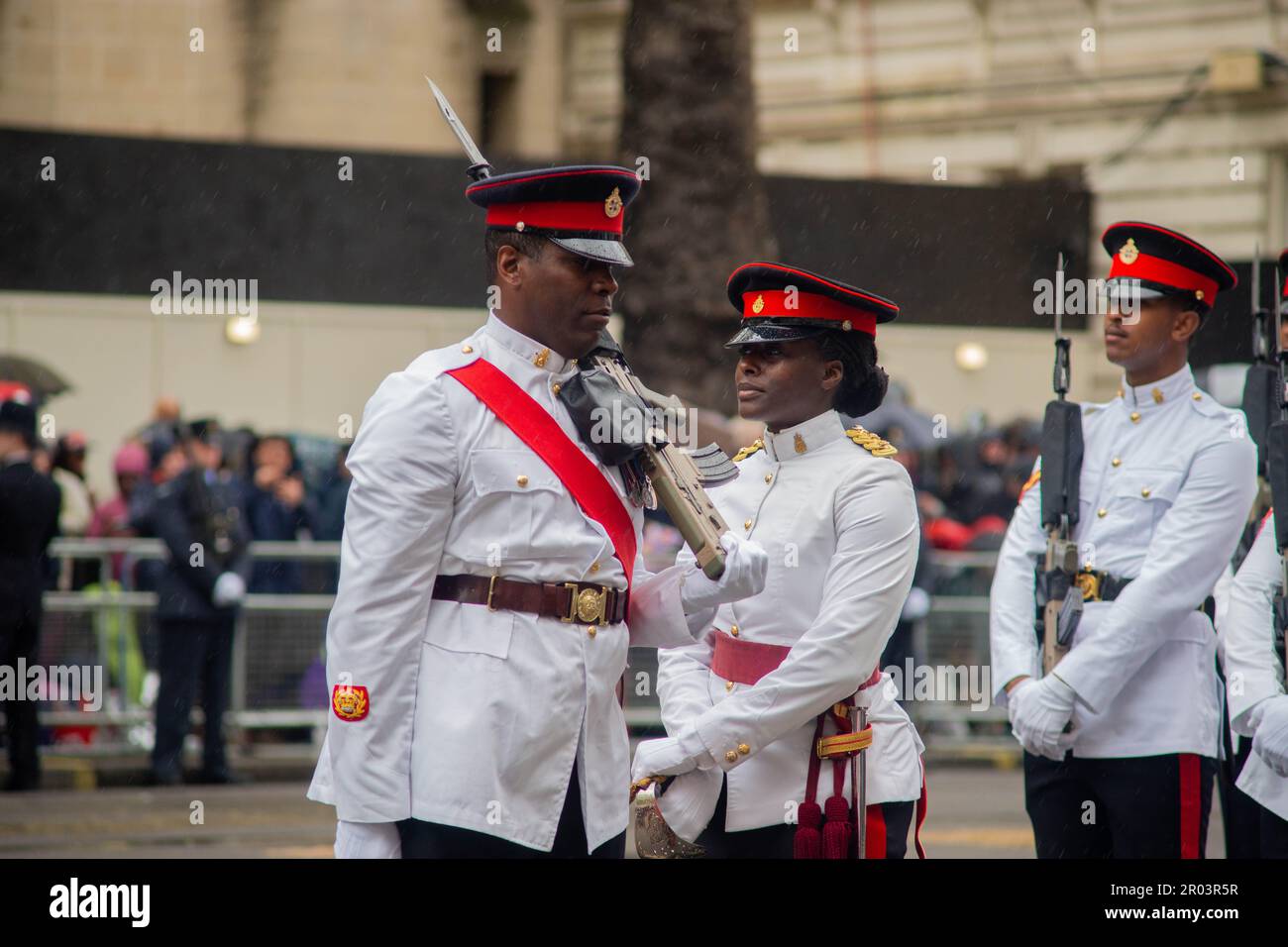 London, UK. 6th May, 2023. King Charles III Coronation Procession with