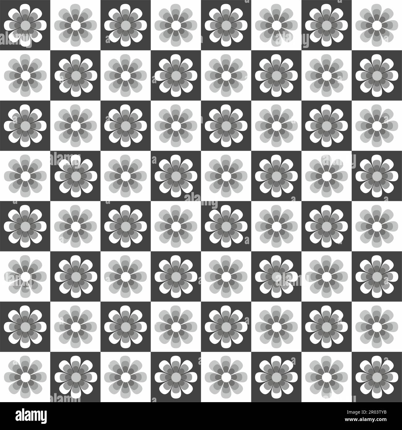 Flower seamless pattern. Vector illustration Stock Vector Image & Art ...