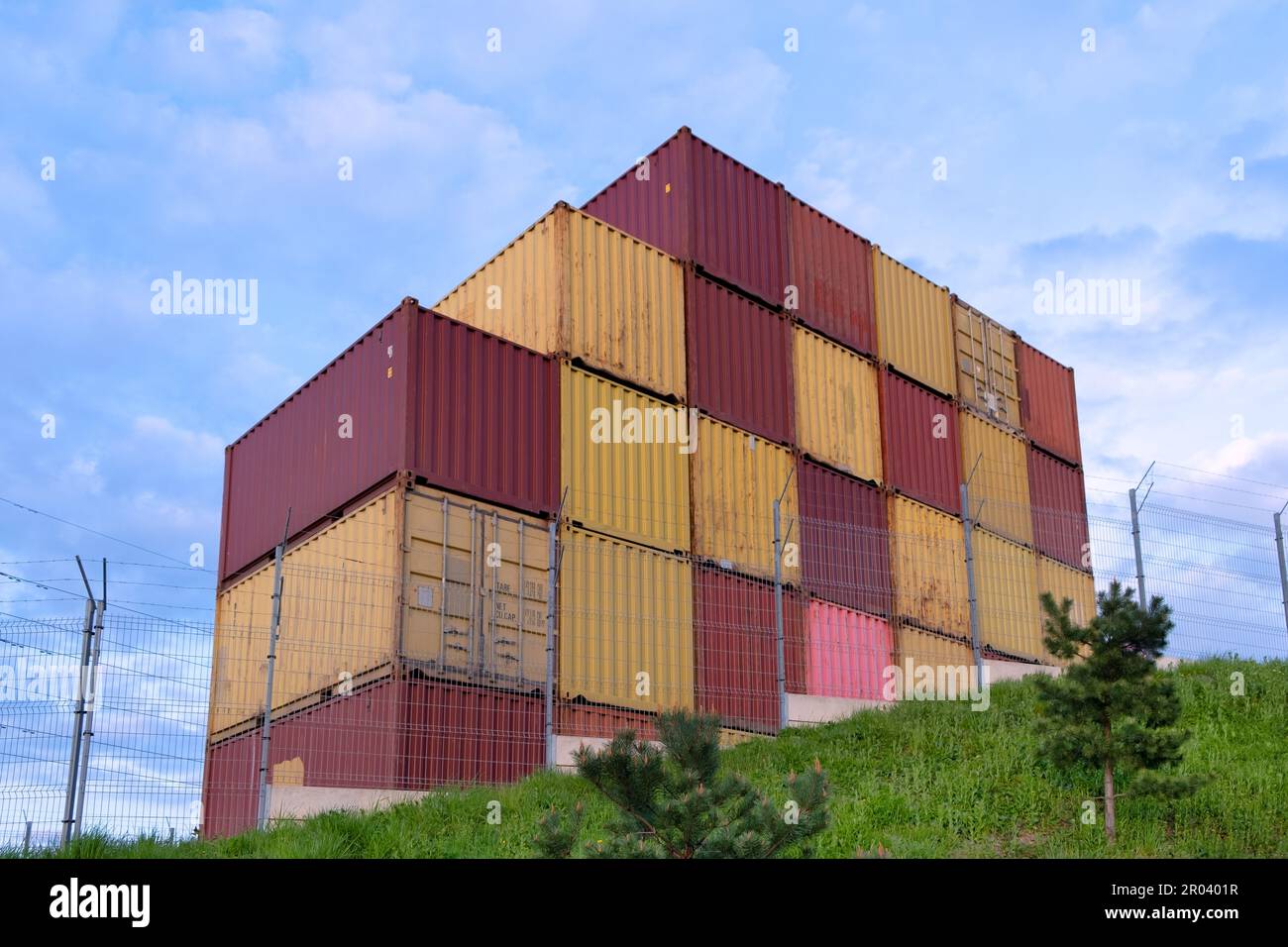 Heaps Container Service Cargo transfer company hi-res stock photography and images - Alamy