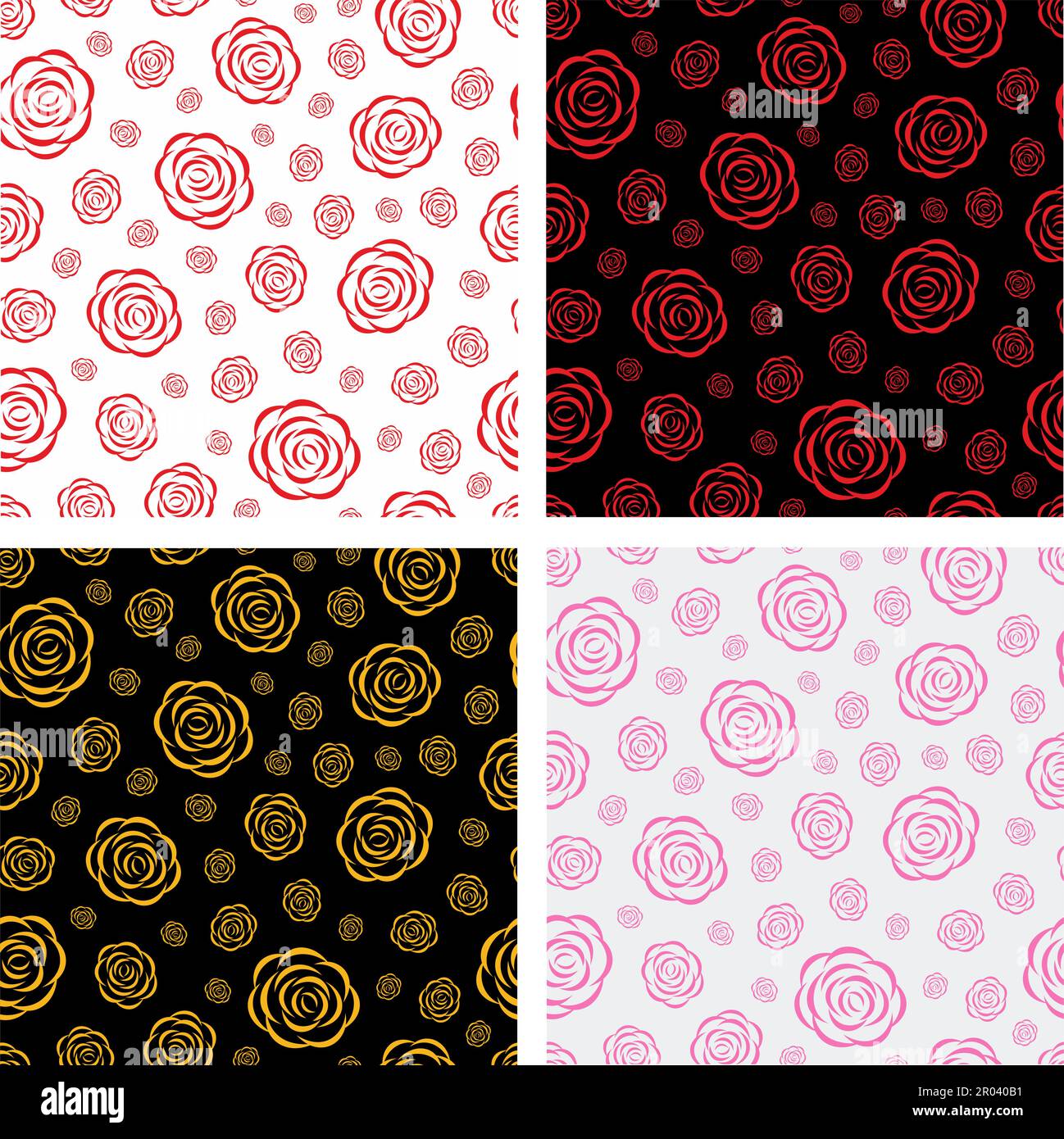 Geometric openwork patterns Stock Vector Images - Alamy