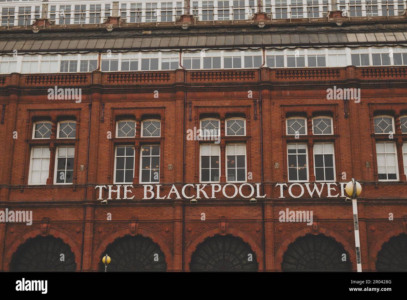 Blackbool tower building in Blackpool England July 2023 Stock Photo - Alamy