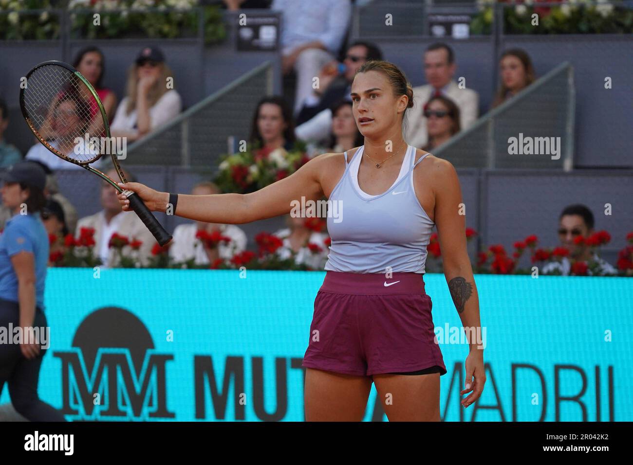Madrid, Spain. 06th May, 2023. Iga Swiatek (POL) vs Aryna Sabalenka (BY