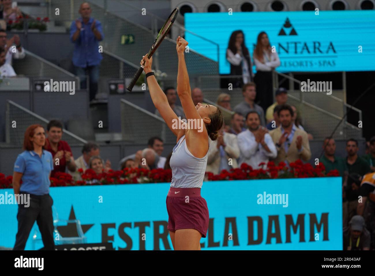 Madrid, Spain. 06th May, 2023. Iga Swiatek (POL) vs Aryna Sabalenka (BY
