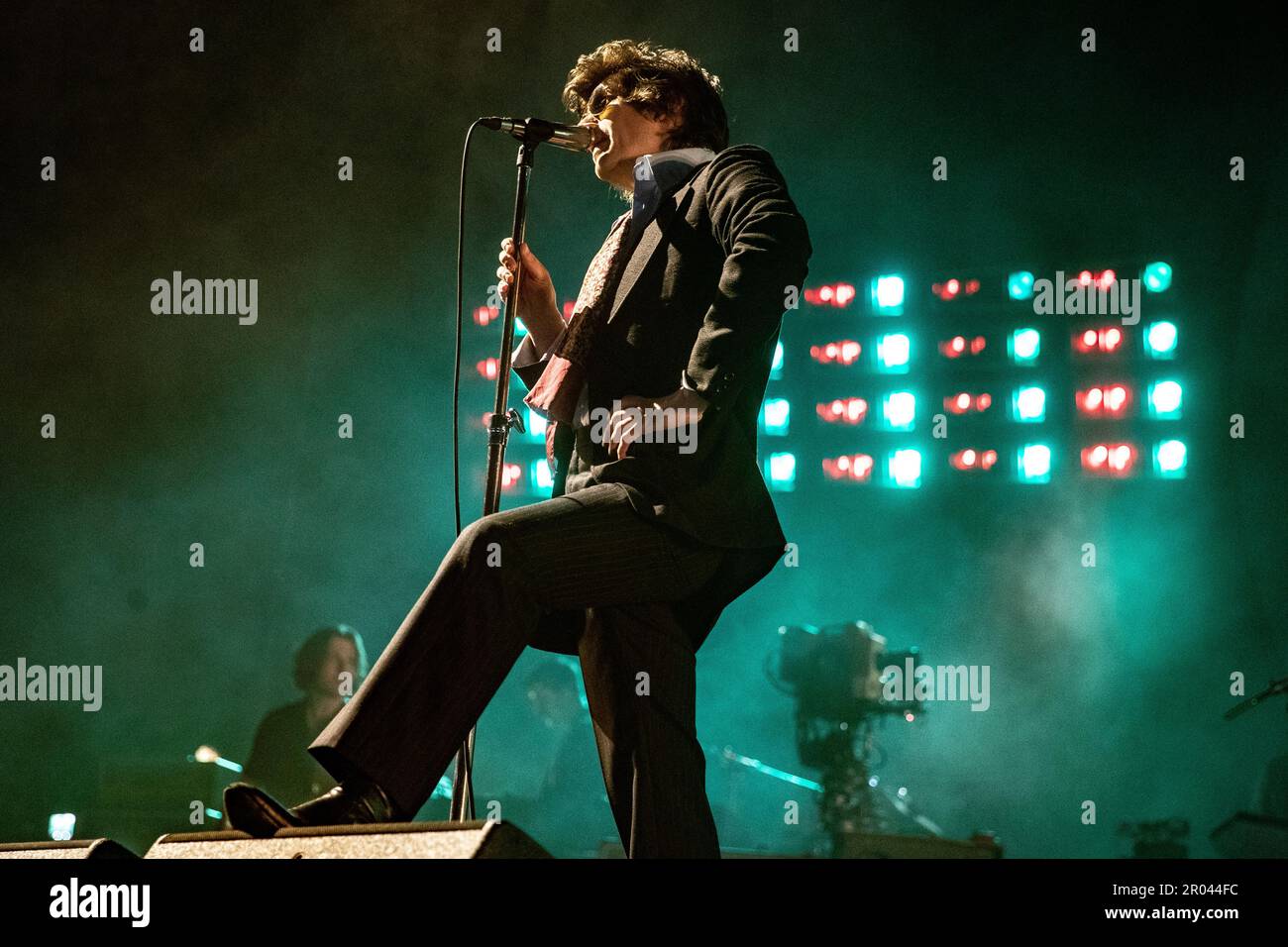 AMSTERDAM Lead singer and guitarist Alex Turner of rock band Arctic