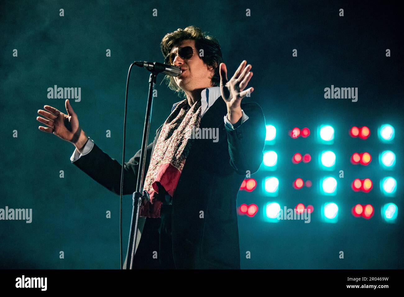 AMSTERDAM Lead singer and guitarist Alex Turner of rock band Arctic