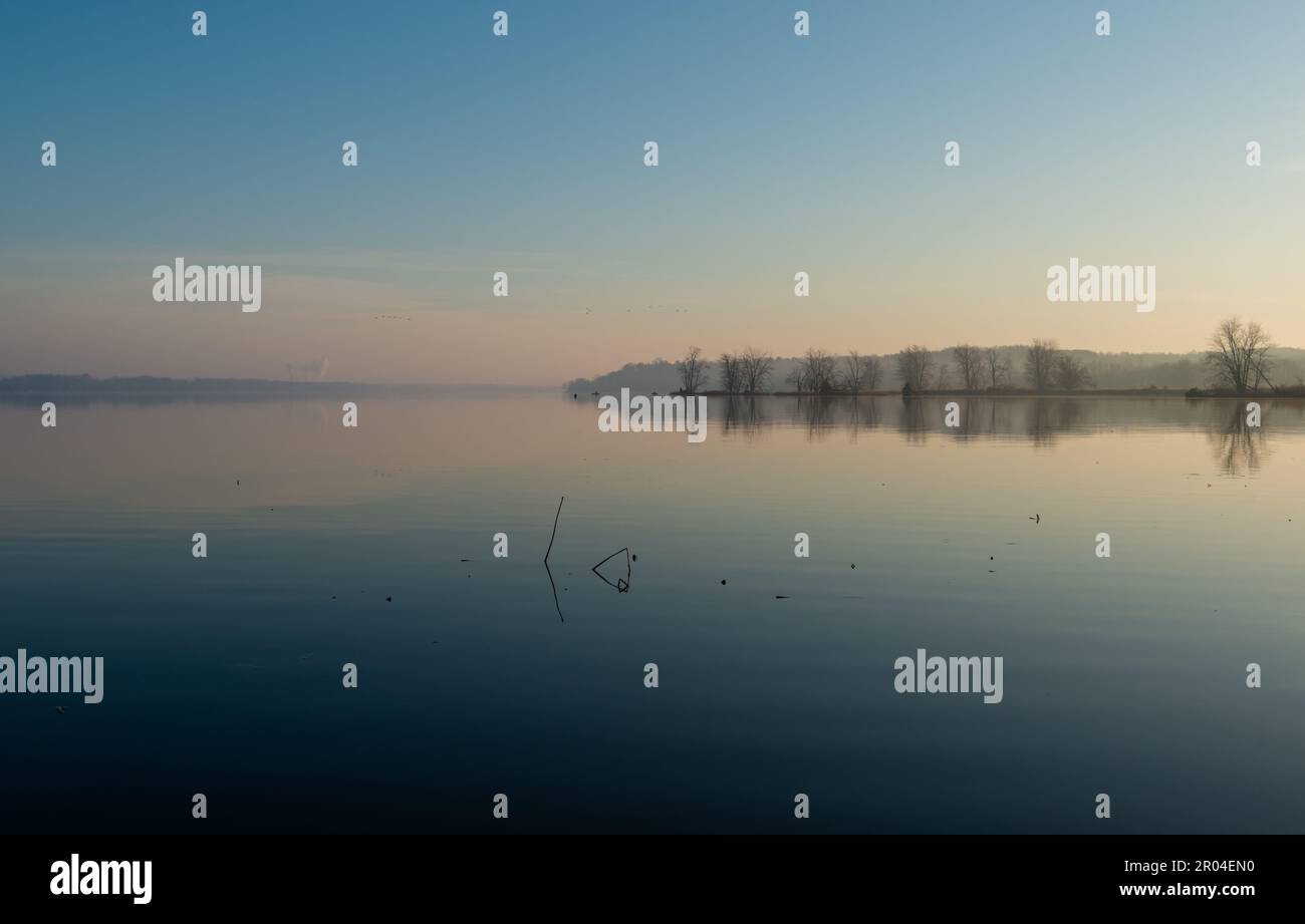 Early morning at Petrie Island, Ottawa, Ontario, Canada Stock Photo Alamy