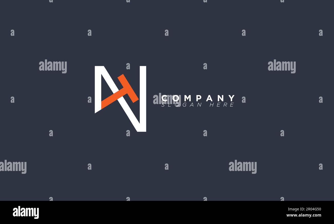 TN Alphabet letters Initials Monogram logo Stock Vector