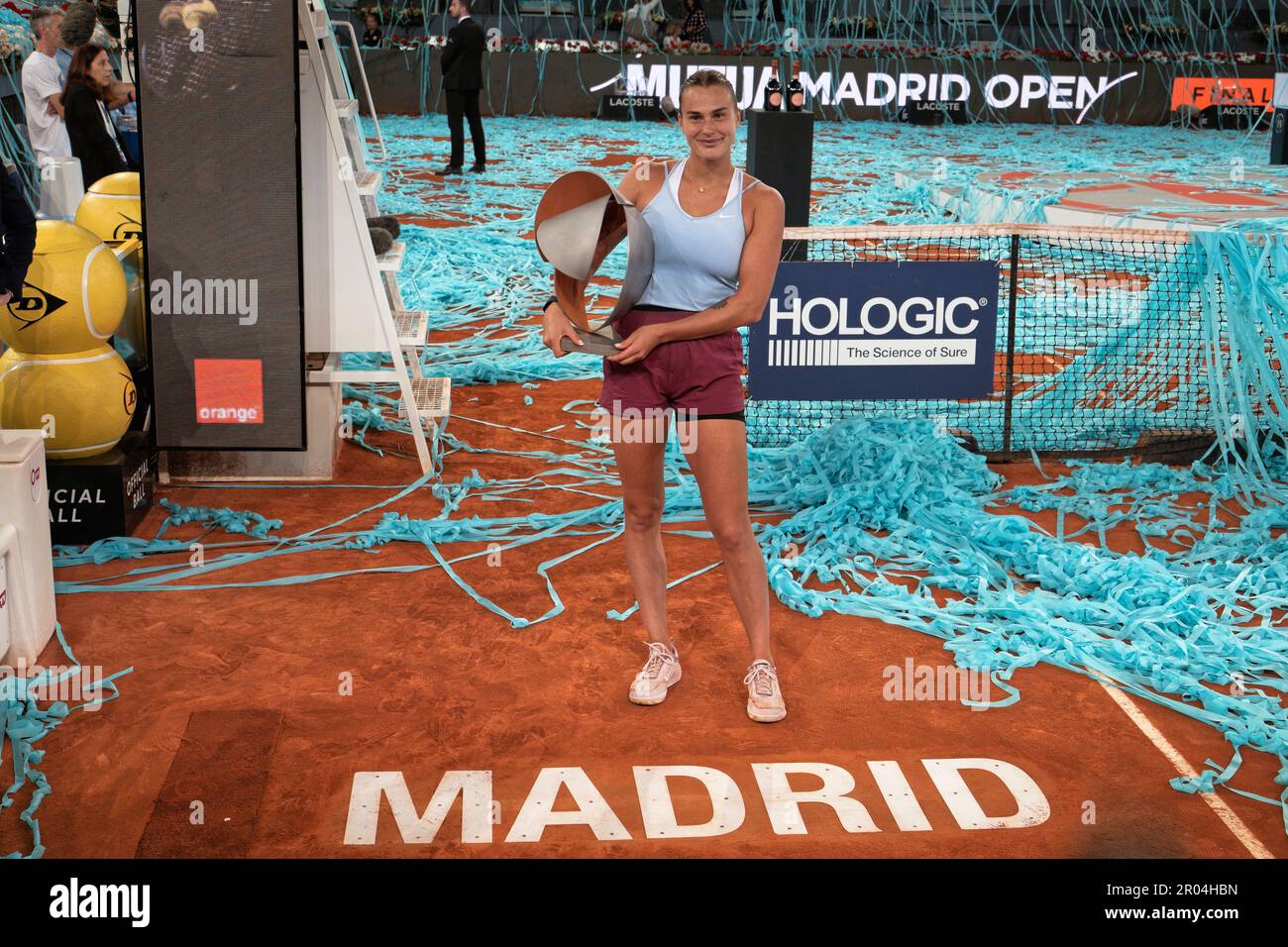 Madrid, Spain. 06th May, 2023. Tennis Mutua Madrid Open tennis tournament Madrid, Singles