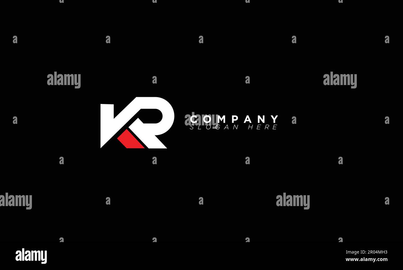 Kr monogram hi-res stock photography and images - Alamy