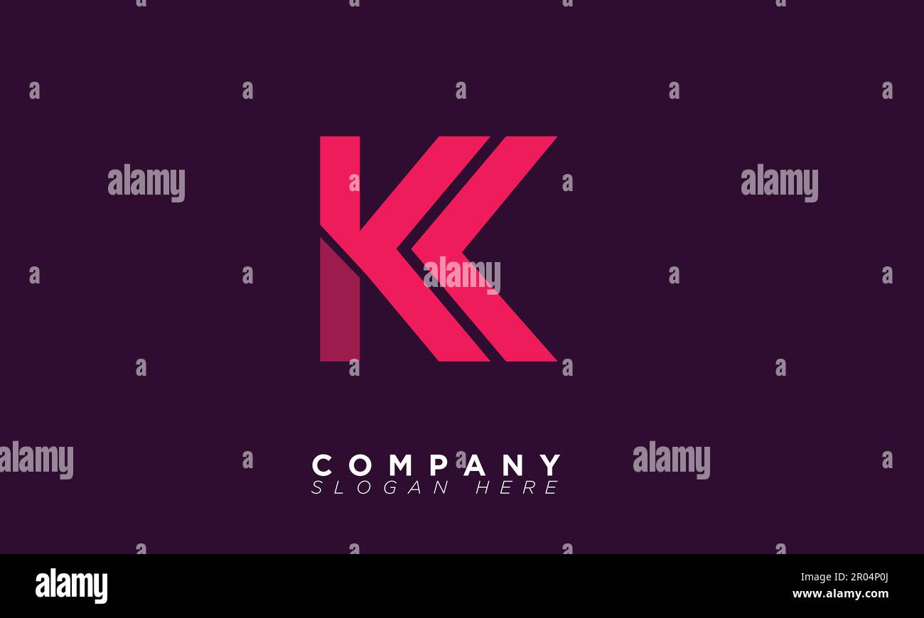 KK Alphabet letters Initials Monogram logo Stock Vector Image & Art - Alamy