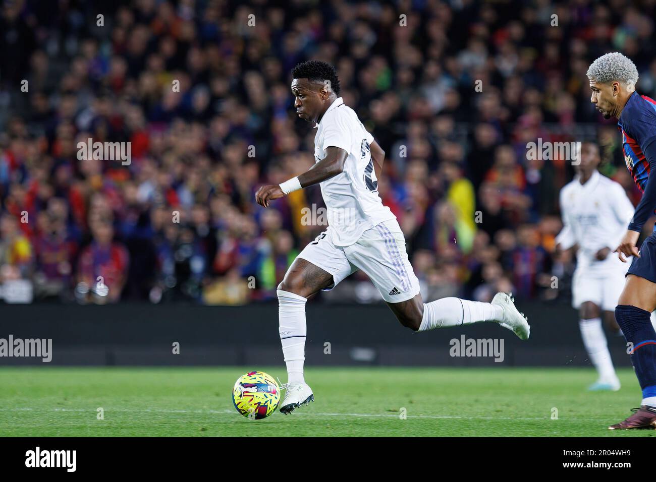 BARCELONA MAR 19 Vinicius Junior In Action During The LaLiga Match BARCELONA MAR 19 Vinicius Junior In Action During The LaLiga Match